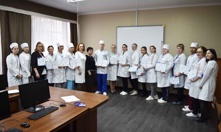 В Северо – Казахстанском высшем медицинском колледже прошел региональный конкурс профессионального мастерства WorldSkills по компетенции «Медицинский и социальный уход»